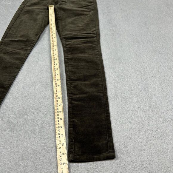 Kut From The Kloth MIA Toothpick Skinny Brown Corduroy Pants Academia Women's 4 - Picture 9 of 12